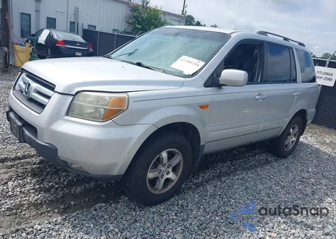 2007 Honda Pilot Ex из США, поврежденный, VIN 5FNYF28497B000627